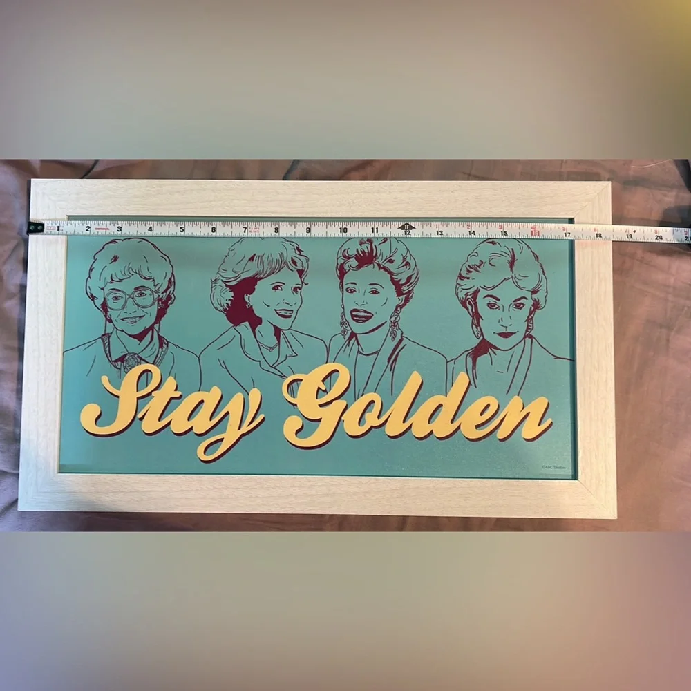 Golden Girls Wall Art NWOT